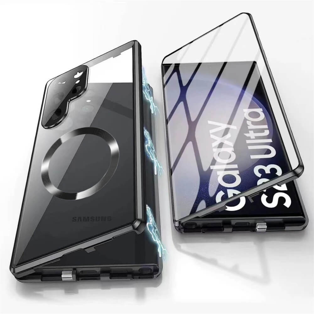 Galaxy S Series - Dual Magnetic Glass Case