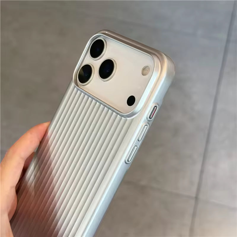 iPhone - 3D Stripes Electroplated Magnetic Case