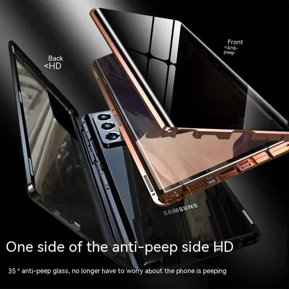 Galaxy S Series - Dual Magnetic Glass Case