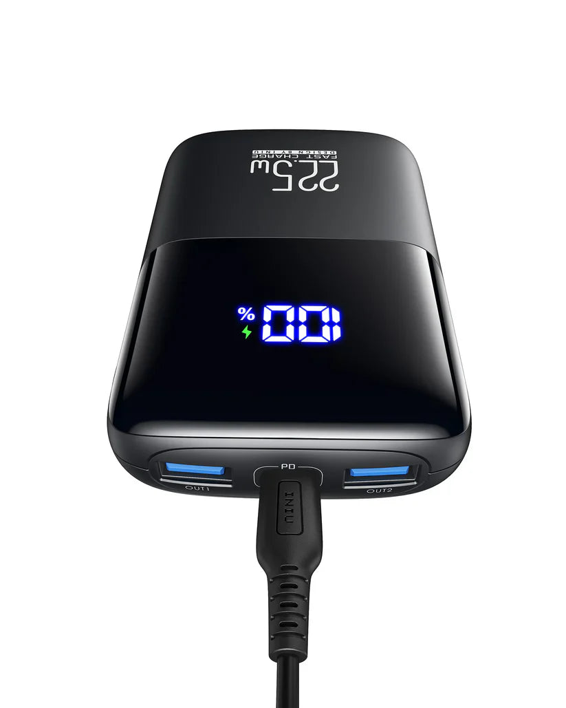 USB C Power Bank 10000mAh, 3-Port Design