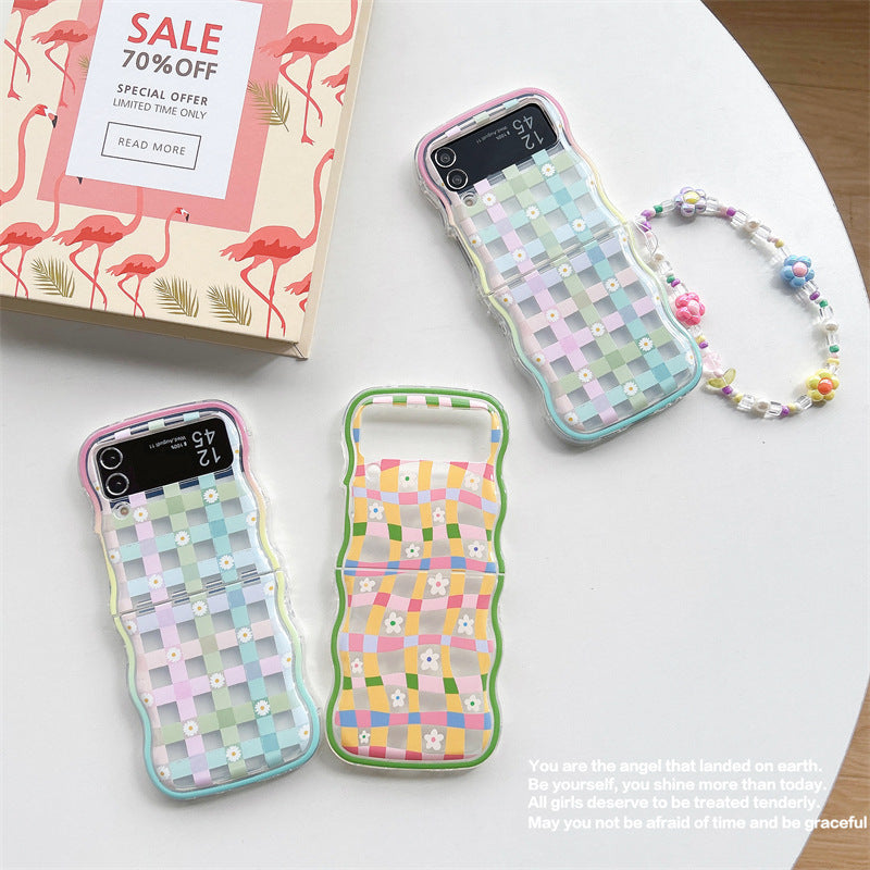 Galaxy Z Flip - Daisy Flower Case With Lanyard