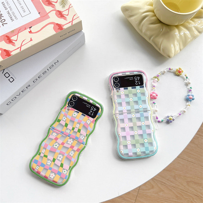 Galaxy Z Flip - Daisy Flower Case With Lanyard