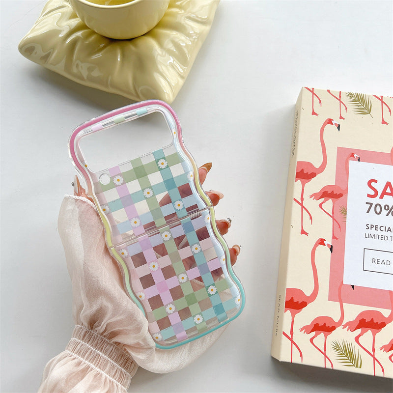 Galaxy Z Flip - Daisy Flower Case With Lanyard