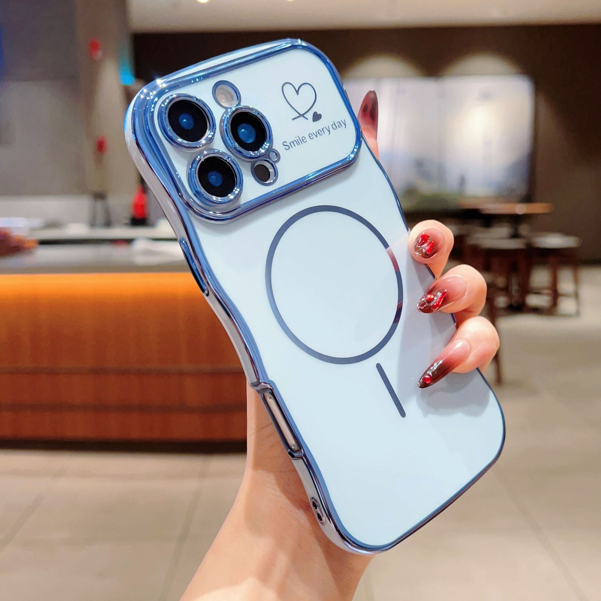 iPhone - Luxury Magsafe Wave-Edge Case
