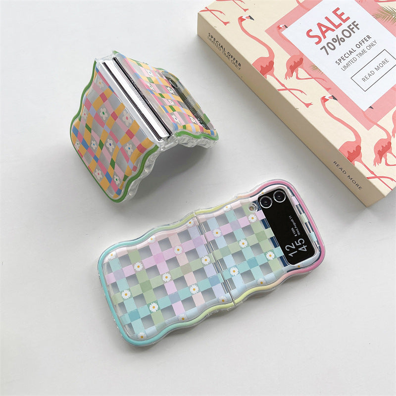 Galaxy Z Flip - Daisy Flower Case With Lanyard
